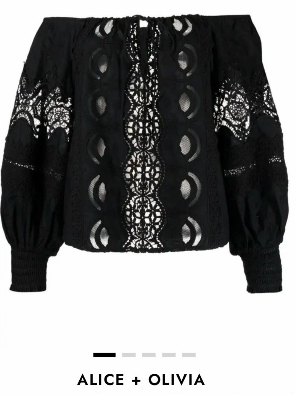 Alice and Olivia top size large